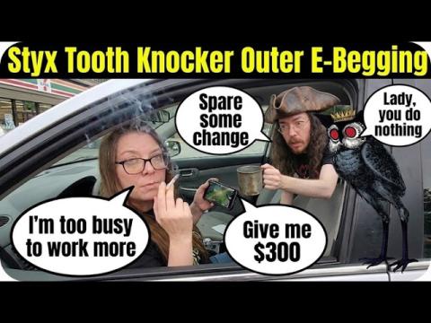 Styxhexenhammer666 Ex Begs For Cash While Doing Nothing At All