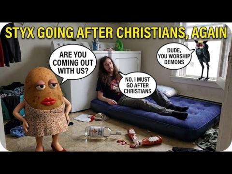 Styxhexenhammer666 Goes After Christians Over The Odyssey!