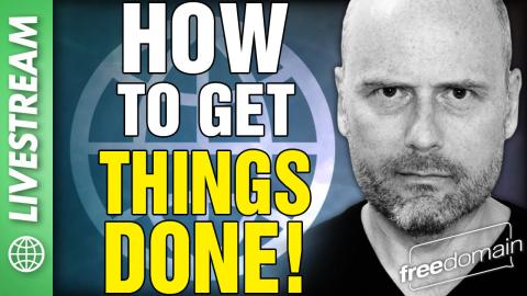 How to GET THINGS DONE! X/Twitter Livestream