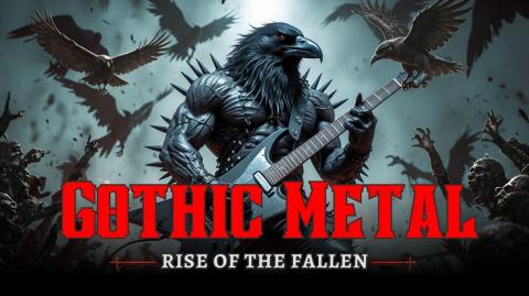 ODINS ALPHA RAVEN IS HERE 1 Hour of Dark Gothic Metal – Haunting Guitar Solos & Deep Atmosphere