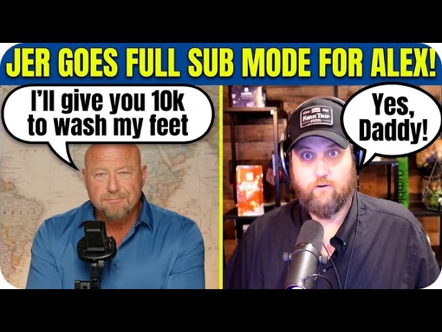 Jer Goes Full Sub For The DOM Alex Jones - COMEDY GOLD!