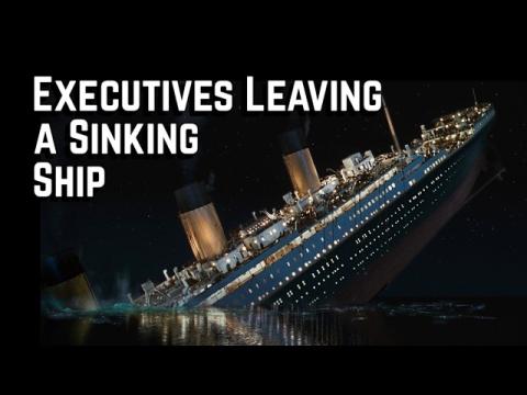 Executives Leaving the AI Sinking Ship - It's Dotcom Mania All Over Again