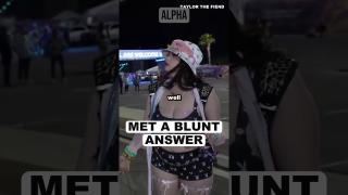 Bunny Outfit Meets A BLUNT Answer