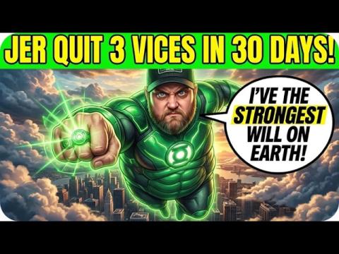 Jer Claims Cold Turkey On 3 Vices In 30 Days! Ahahahahahaha!