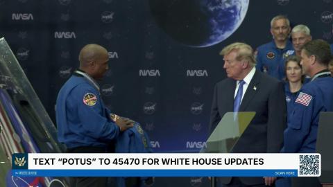 President Trump Participates in the Congressional Space Medal of Honor Presentation