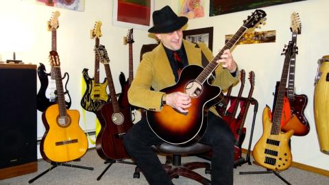 Fire On The Mountain - Epic Acoustic Rock Jam Blending Old Bluegrass & Modern Hard Rock Styles
