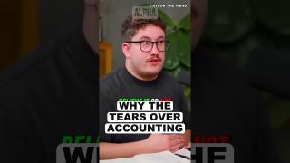 Man Questions Crying ACCOUNTANT