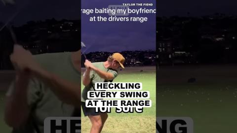 Why Heckle Every Swing He TAKES