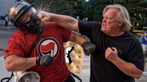 Antifa Gets Rocked By Patriots in Portland