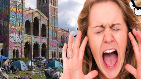 Lib Mom is Upset Her Kid's College is Surrounded By Homeless
