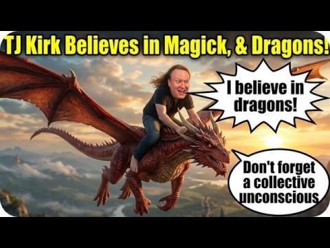 TJ Kirk, AKA The Amazing Atheist Has Lost His Mind, Practices Magick, Believes in Dragons!