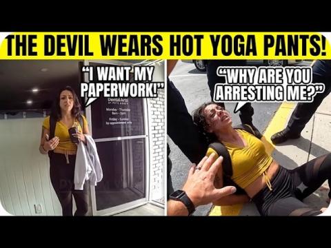 Street Lolcows #3 | Devil in Hot Yoga Pants Goes Insane!