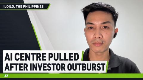 AI investor melts down at Philippines town hall