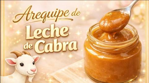 Arequipe de Leche de Cabra | Dulce Artesanal Cremoso y Delicioso