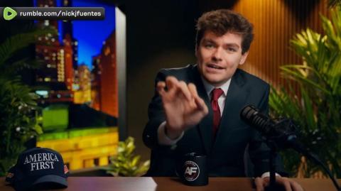 Nick Fuentes: “I am leading and we, the Groypers, the America First movement, in cells all across.."