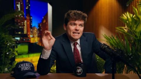 Nick Fuentes calls Sneako "the Rabbi Shmuley of Islam" 😭