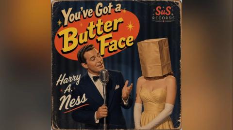 She Has a Butter Face by Harry A. Ness (Banned 1940s Song)