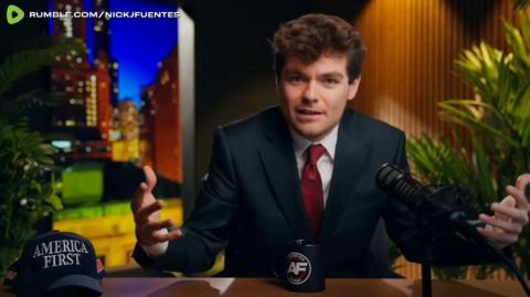 Nick Fuentes: "That's what change looks like. We are striking at the core of it. We are simply..."