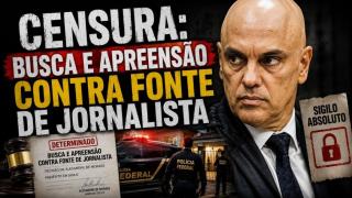 Oligarca Moraes manda PF fazer busca e apreensão contra fonte de jornalista que denunciou Dino (Max Cardoso)