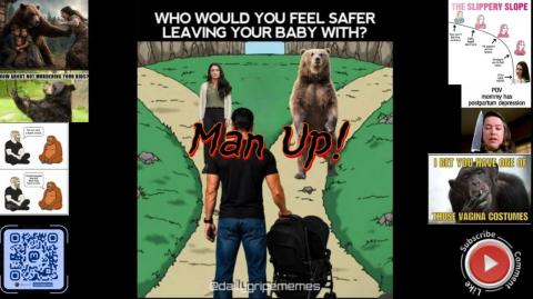 Man up!