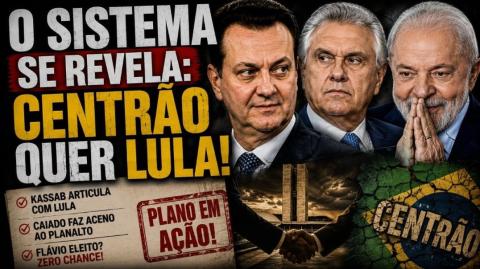 O sistema revela seu plano: Kassab diz que Centrão está com Lula e que Flávio não será eleito (14/08/2026)