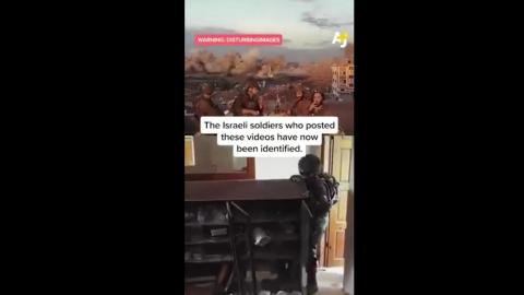 SATANIC, EVIL ISRAEL MILITARY EXPOSES ITSELF BY FILMING THIER OWN EVIL ACTIONS
