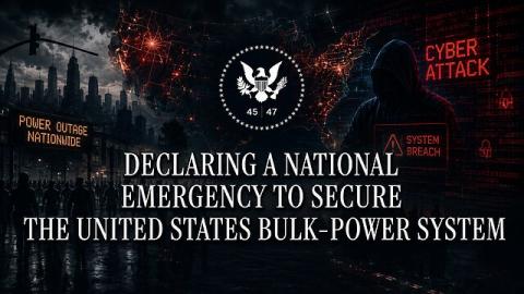 🚨Trump Signs EO Declaring National Emergency As US Braces For Mass Power Outages & Cyber Attacks!