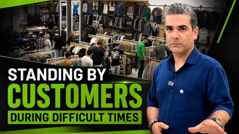 Tehran retailer adapts to challenges, offering clients installment payments
