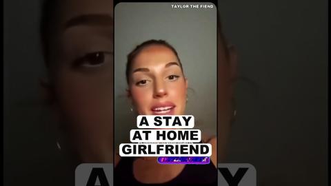 A Stay At Home Girlfriend Offering Only EMOTIONAL Support