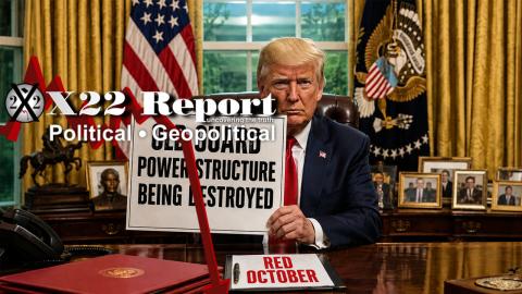 Ep 3981b - Trump Sends The [DS] A Message, Old Guard Power Structure Being Destroyed, Red October