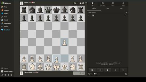 Noob's struggles with 5 min blitz chess again