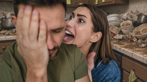 Wife Tries to Dog Walk Husband on TikTok and It Backfires Bigly