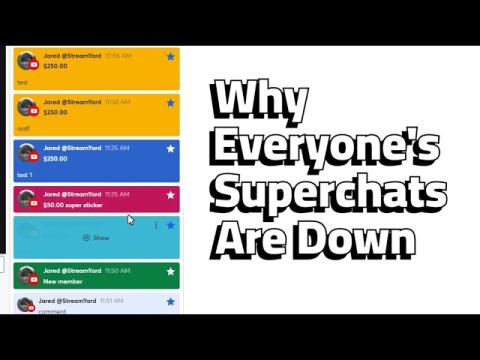 Why Everyone's Super Chats are Down in 2026