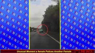 Unusual Moment a female Polices Another Female