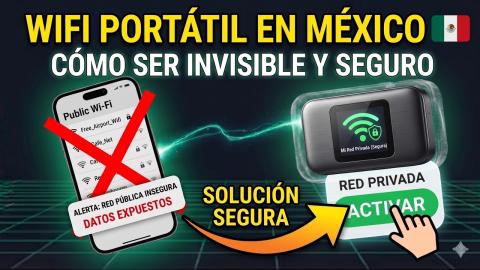 WiFi de Bolsillo en México: Cómo ser Invisible y Seguro