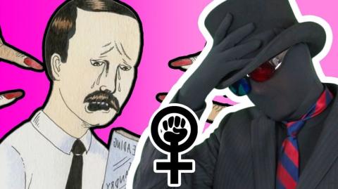 Idiot MRA Becomes Idiot Feminist