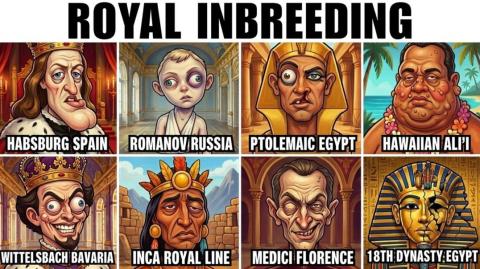 10 Royal Bloodlines So Inbred They Destroyed Themselves