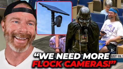 Darth Vader Wants MORE Flock Cameras! (LOL)