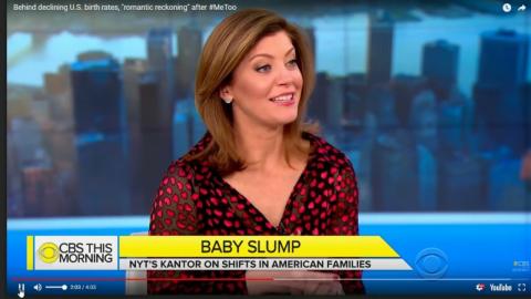 Cbs- Has No Idea Why The Fertility Rate Is Dropping