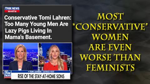 At least with Feminists and the crazy leftists, you know what you're up against from the get go