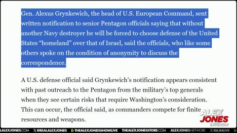 US Commander Forced To 