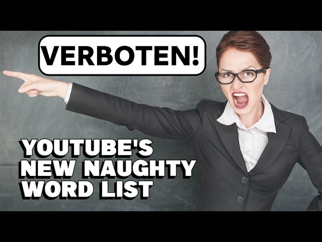 YouTube's New "Naughty Word" List Preventing Superchats