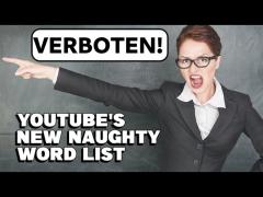 YouTube's New "Naughty Word" List Preventing Superchats