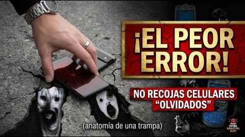 ¿Encontraste un celular? Por qué recogerlo es el peor error de tu vida