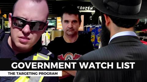 Letting the target know that he's on watch the eyes and ears of the state a worldwide program