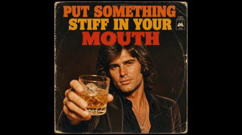 Honey, Put Something Stiff in Your Mouth by Dik Gozinya Jr. (1970s) AI