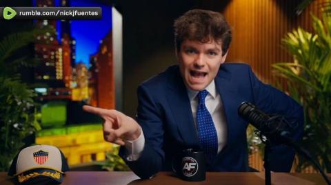 Nick Fuentes tells you everything you need to know about the Iran War in less than 30 seconds