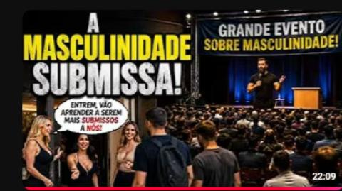 O RESGATE DA MASCULINIDADE: O MESMO DE SEMPRE: HOMENS COBRADOS, MULHERES LIBERADAS!
