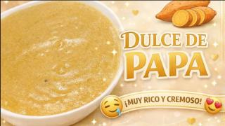 Dulce de Papa Casero _ Receta Fácil y Cremosa