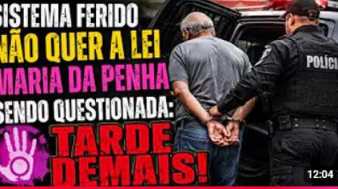 O SISTEMA DEMONSTRA QUE SENTIU O GOLPE E APELA PARA O JOGO BRUTO! LEI MARIA DA PENHA EM XEQUE!